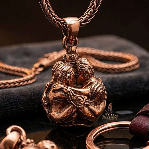 Thai Amulet Maha Saneh & Metta Maha Niyom Ultimate Charm Curio — Sovereign Inn Khu Round Magic Pellet Luang Pu Nen Kaeo Thai Blessing Co By RURUECHA
