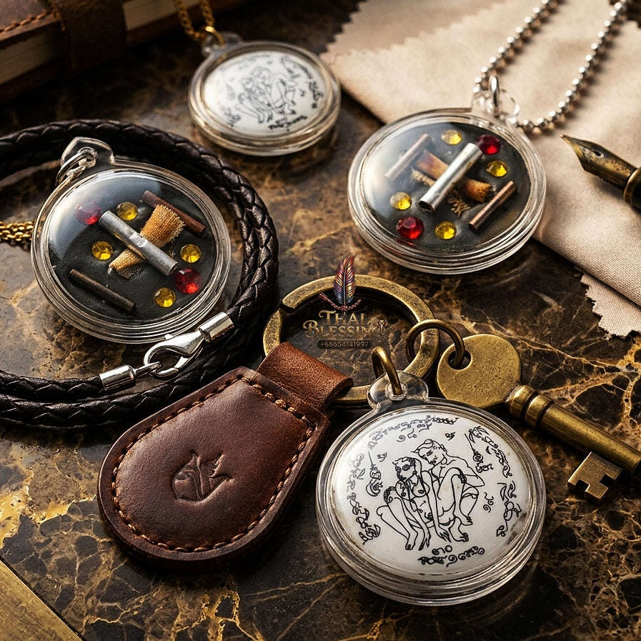 Thai Amulet Maha Saneh & Metta Maha Niyom Ultimate Charm Sovereign Inn Khu Maha Saneh Locket Masterpiece Edition Thai Blessing Co By RURUECHA