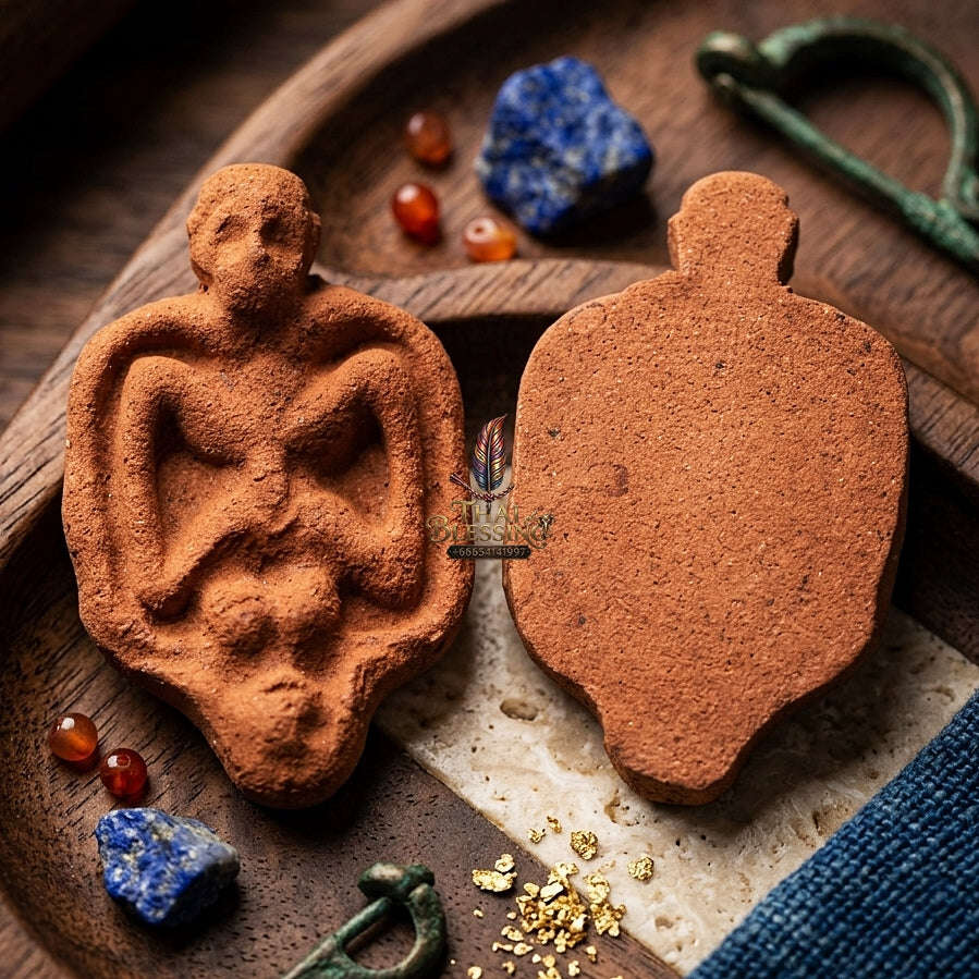 Thai Amulet Maha Saneh, Metta & Protection Ultimate Masterpiece Inn Phong Ya Metta 528 Portable Size Masterpiece Edition Sacred Herb & Charm Powder Matrix Thai Blessing Co By RURUECHA