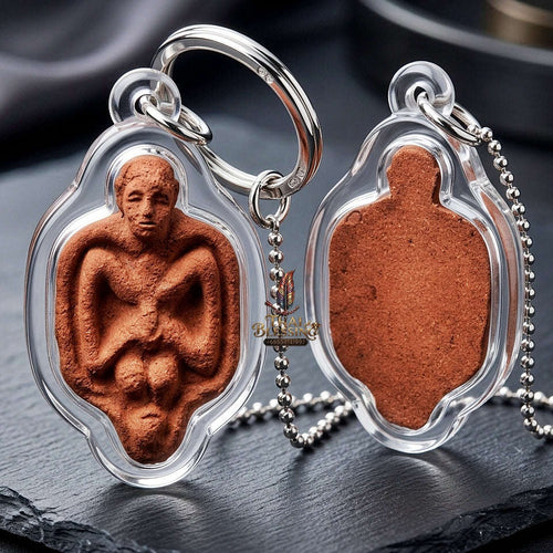 Thai Amulet Maha Saneh, Metta & Protection Ultimate Masterpiece Inn Phong Ya Metta 528 Portable Size Masterpiece Edition Sacred Herb & Charm Powder Matrix Thai Blessing Co By RURUECHA