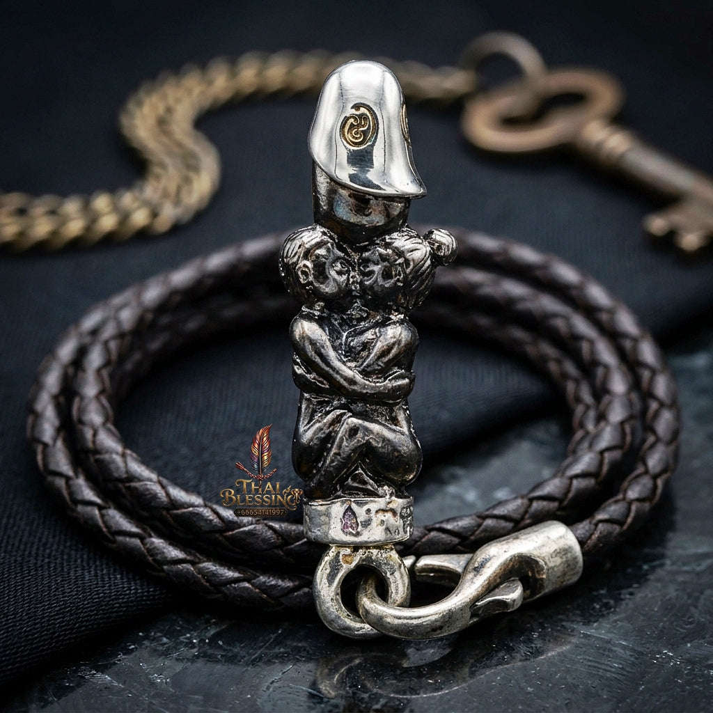 Thai Amulet Maha Saneh, Metta & Wealth Ultimate Masterpiece — 2007 Sovereign Palad Khik Inn Khu 2K Plated Samrit Bronze Masterpiece Edition Kruba Subin Wat Wiang Mon Mongkhon Phanaram Thai Blessing Co By RURUECHA