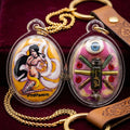 Thai Amulet Maha Saneh & Opposite-Sex Attraction Thep Sam Nang Oval Locket Edition Achan Wira Thep Thai Blessing Co By RURUECHA