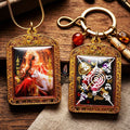 Thai Amulet Maha Saneh & Romantic Attraction Imperial Princess Fox Locket Edition Phra Achan Amnat Maha Viro Herb Matrix Thai Blessing Co By RURUECHA