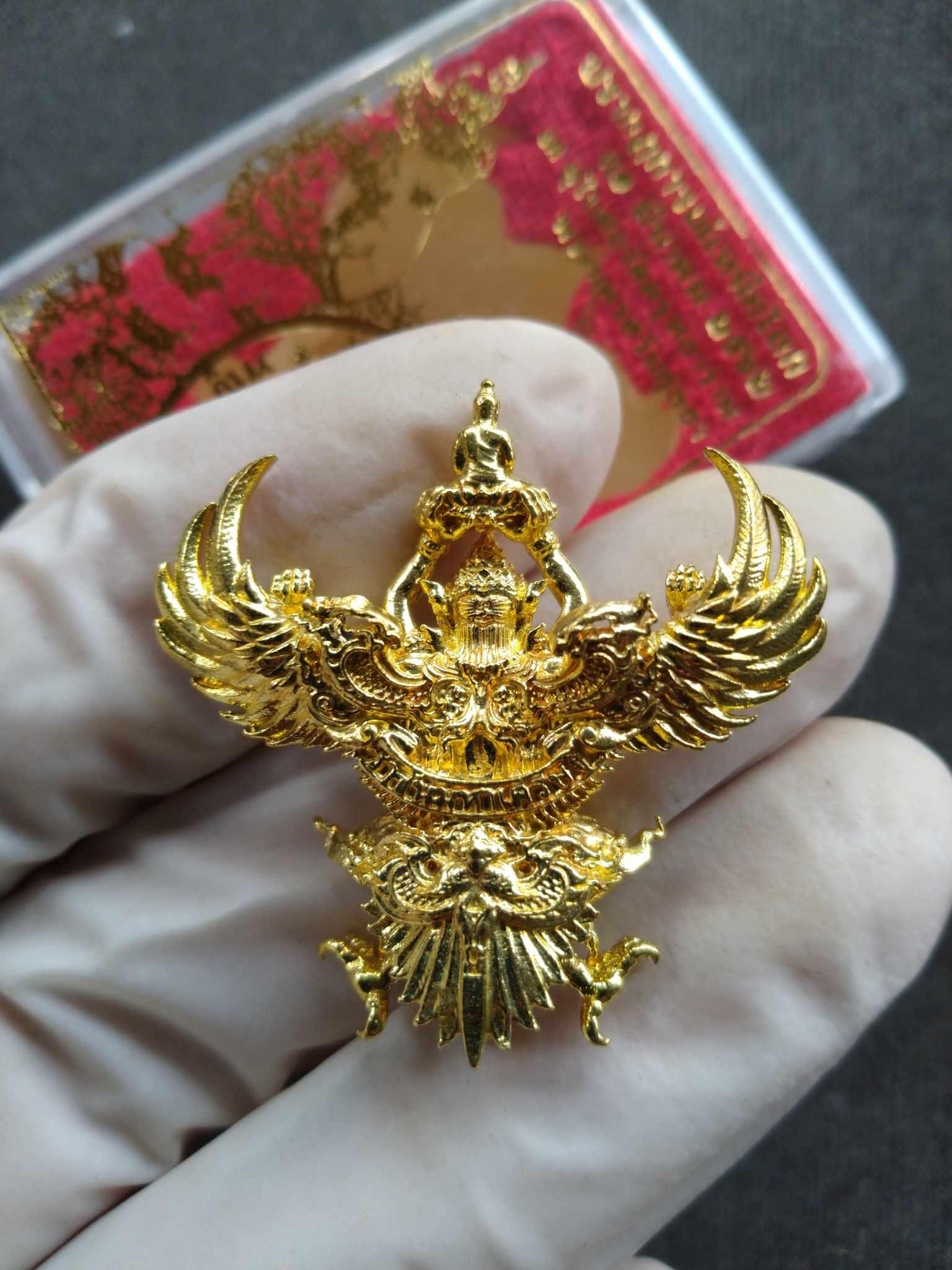 Phaya Garuda Amulet Pendant for Wealth, Authority, and Protection