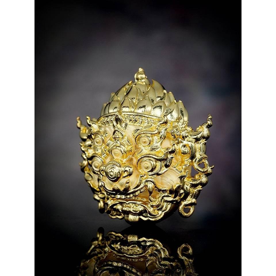 Phaya Si Hu Ha Ta Amulet | Maha Heng Large Edition Powerful Wealth and Good Luck Mask