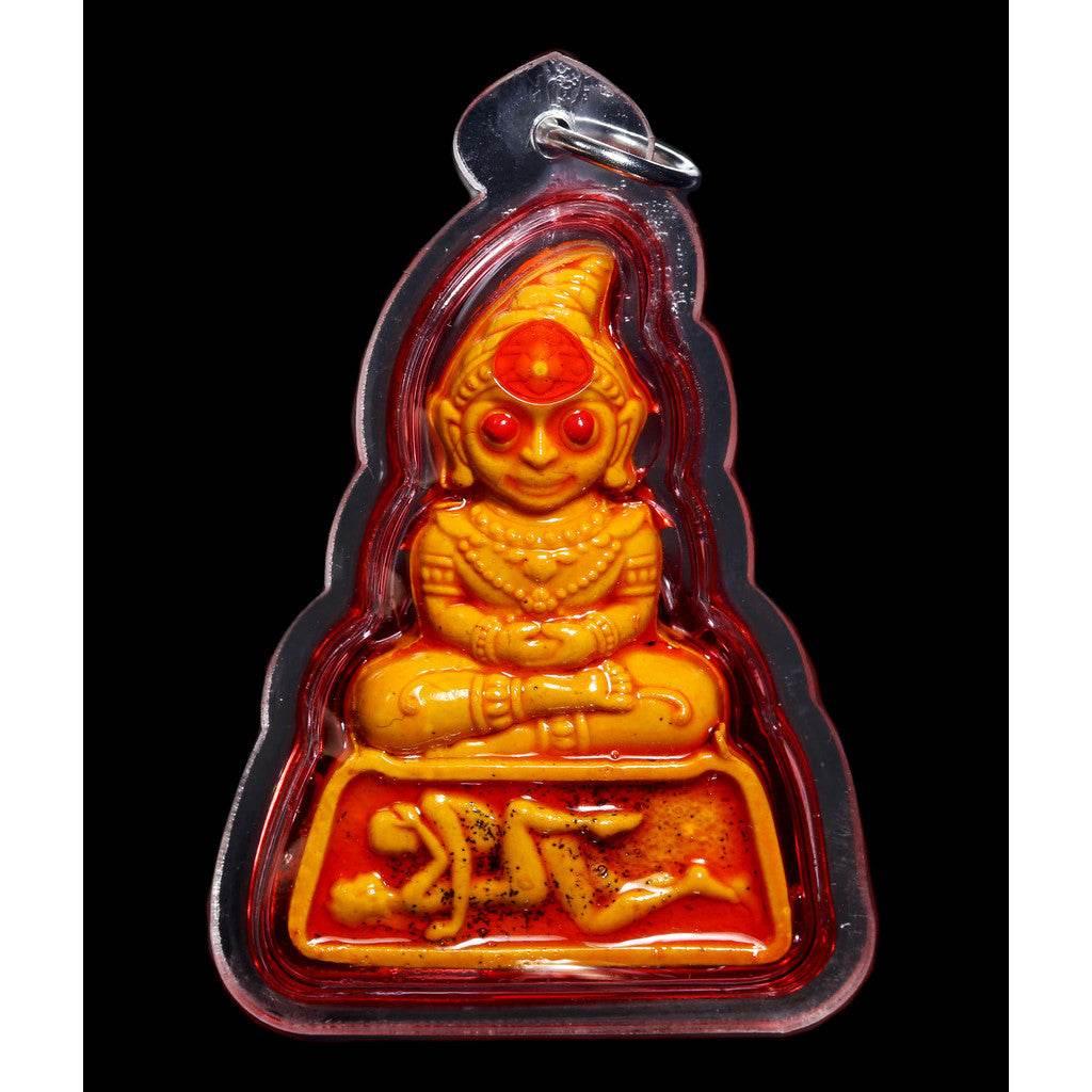 Phra Ngang Love Charm - Red-Eyed Talisman for Powerful Love and Fortune Default Title