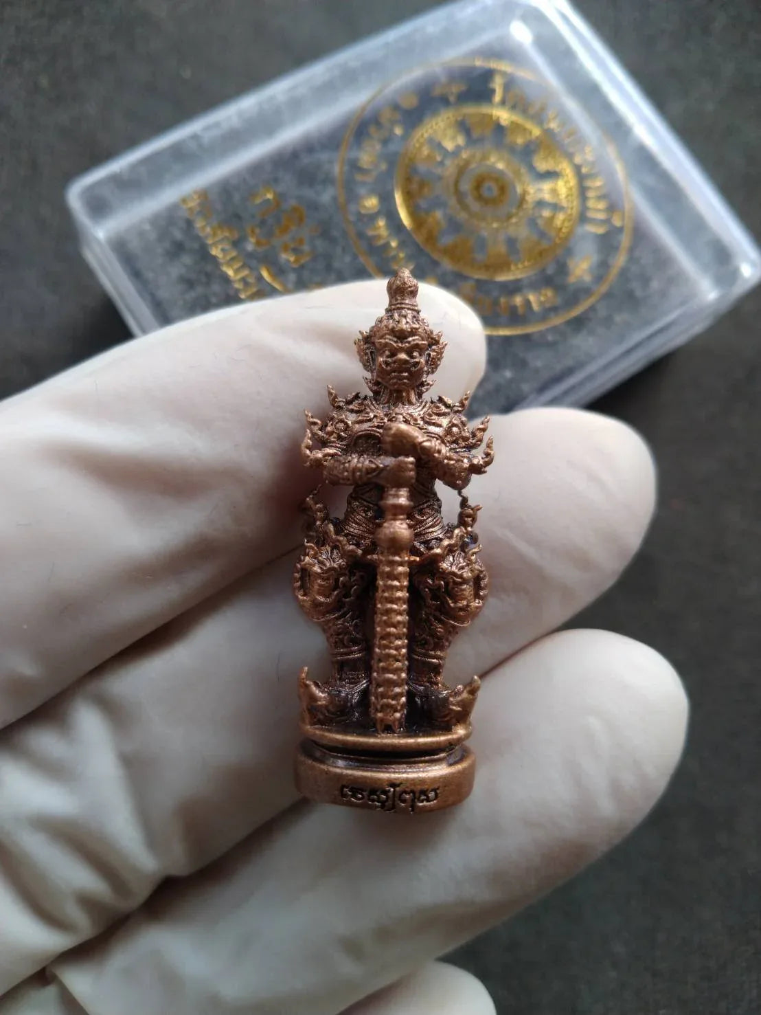 Taow Wessuwan Amulet for Wealth - Billionaire Maha Magic 3.5 cm for Prosperity