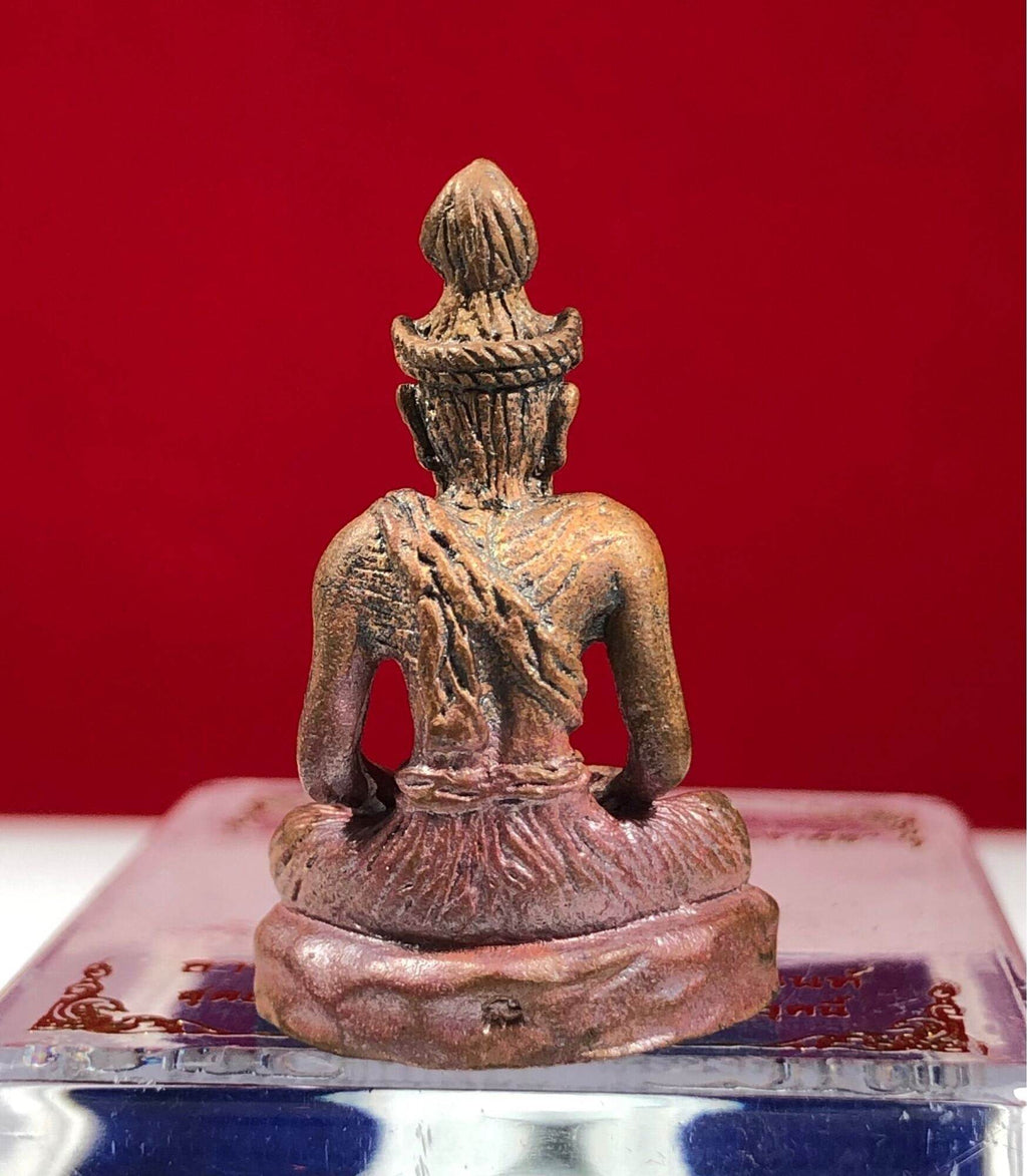 Phu Ruesi Amulet for Protection - Mongkol Baramee Khao O Edition, Authentic Luck Amulet