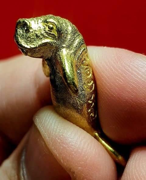 Thai Manatee Amulet - Pla Du Yong for Good Fortune and Blessings