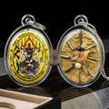 Thai Amulet Protection, Obstacle Removal & Executive Command Masterpiece Ruesi Ta Fai Waterproof Locket Ajarn San Kong Wet Thai Blessing Co By RURUECHA