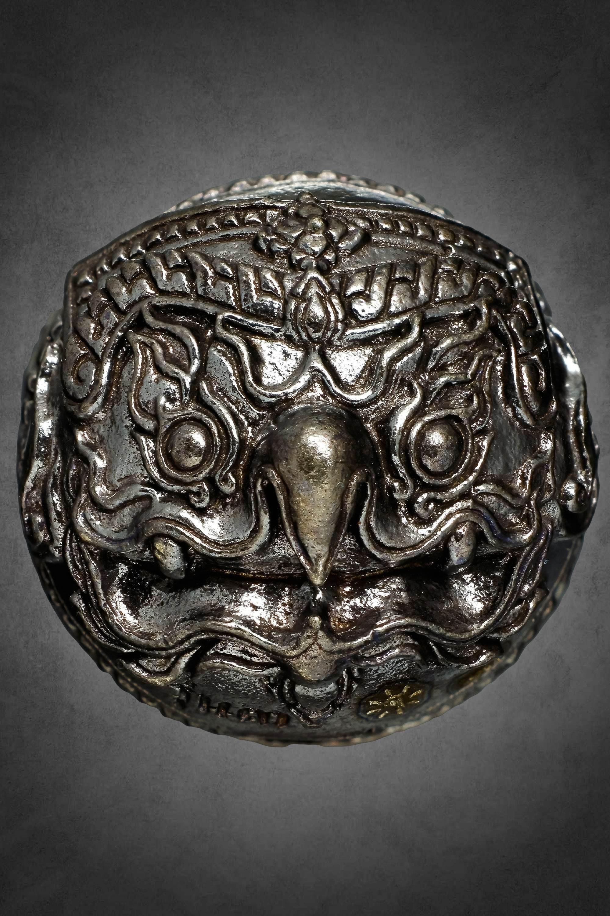 Thai Amulet Garuda - Colorful Fashion Accessory for Luck and Protection