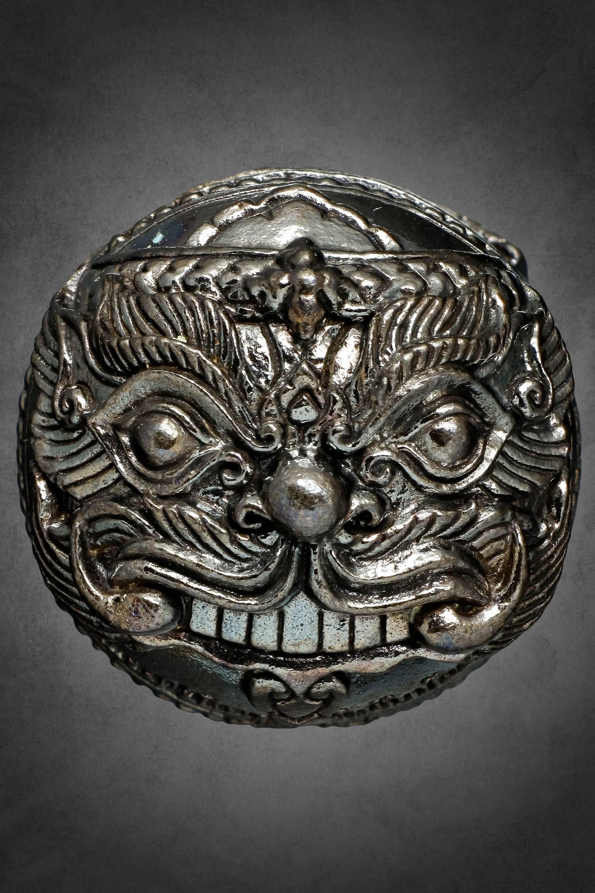 Thai Amulet Garuda - Colorful Fashion Accessory for Luck and Protection เหล็กน้ำพี้