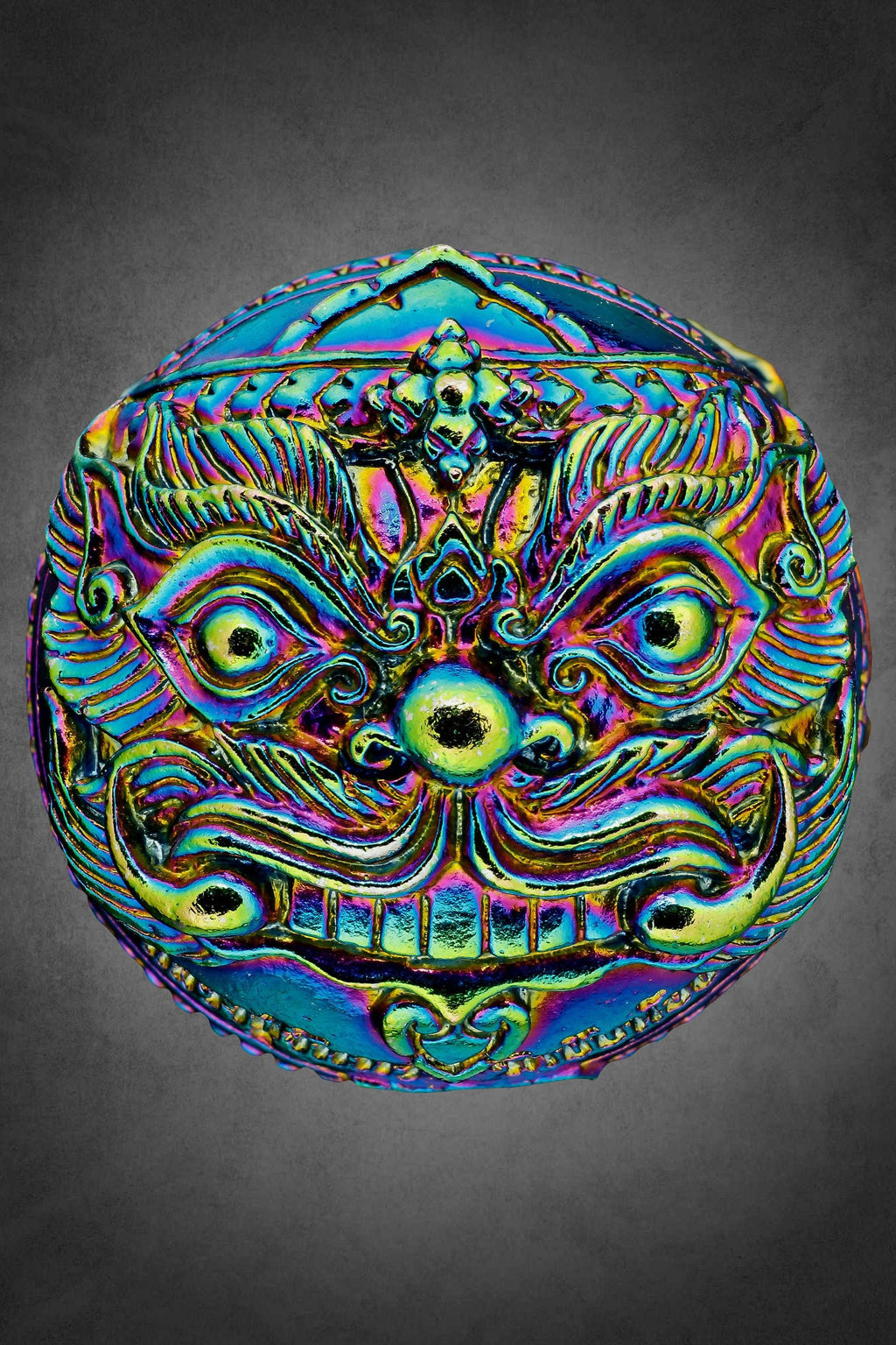 Thai Amulet Garuda - Colorful Fashion Accessory for Luck and Protection