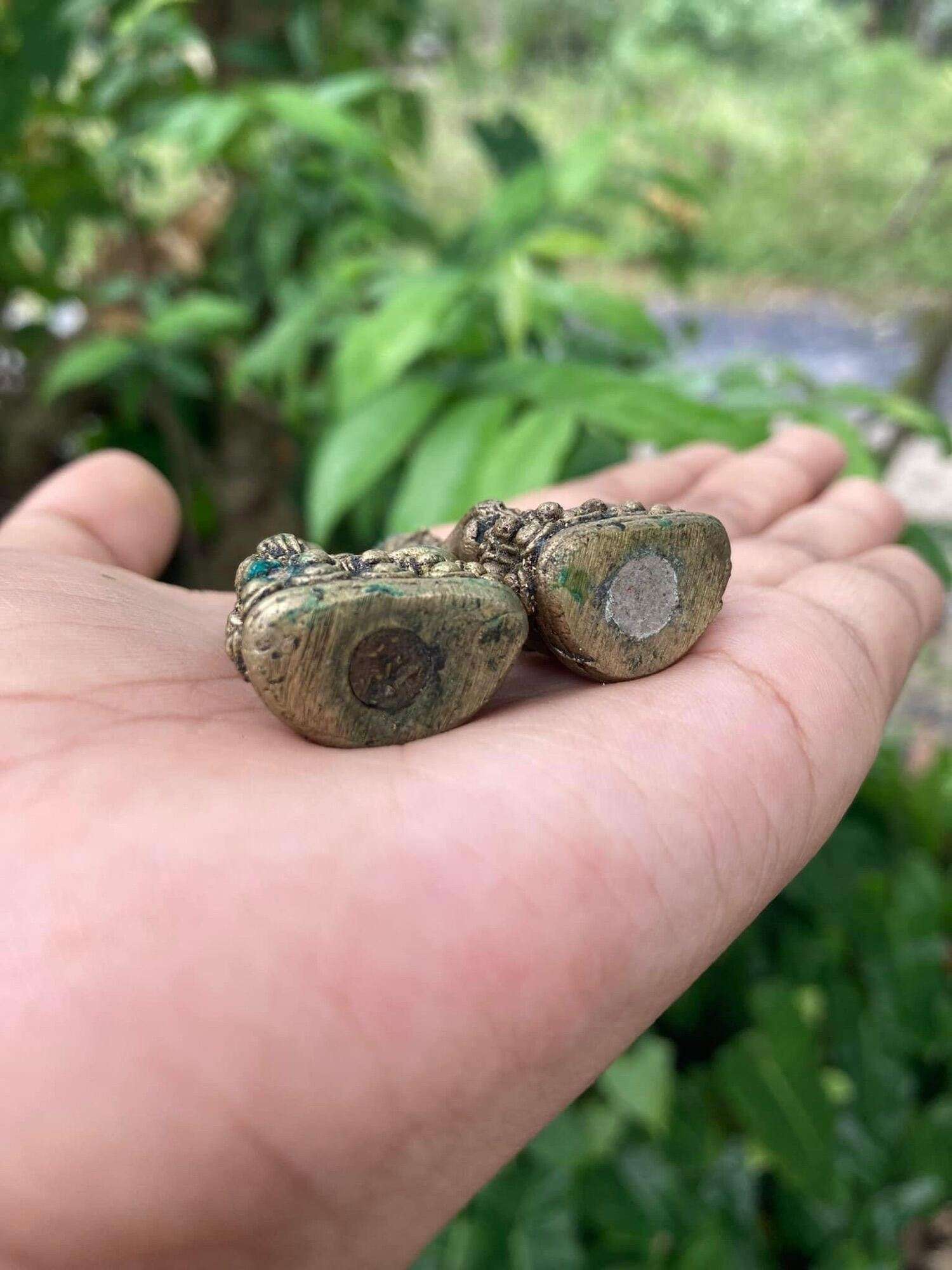 Thai Ghost-Repelling Amulet for Protection from Negative Energies and Fortune Attraction