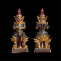 Thao Wessuwan Coin - Lap Phon Phun Thawee Mee Chai Edition for Wealth Enhancement, Blessed by Kodmanurak Temple, Roi Et 01