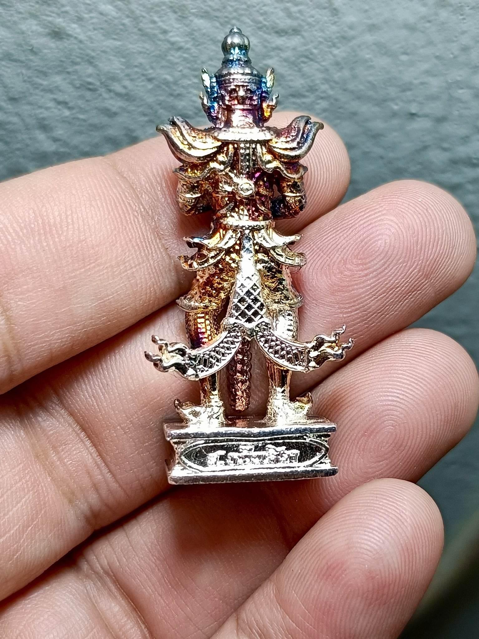 Thao Wessuwan Statue for Wealth, Protection, and Prosperity - Enhance Your Life with Thao Wessuwan Statue