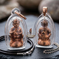 🛒 Thai Amulet Ultimate Wealth, Divine Transformation & Prosperity Udom Sap Copper Edition Four-Ears Five-Eyes (Thep Si Hu Ha Ta) Talisman Thai Blessing Co By RURUECHA