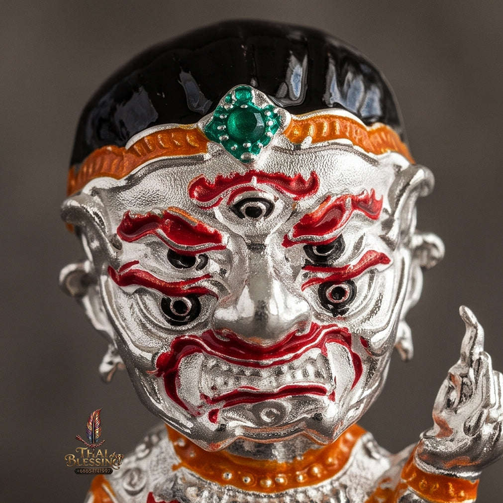 Thai Amulet Ultimate Wealth, Divine Windfalls & Auspicious Prosperity Masterpiece Si Hu Ha Ta Thevada Hai Lap Talisman Thai Blessing Co By RURUECHA