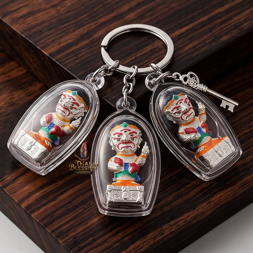 Thai Amulet Ultimate Wealth, Divine Windfalls & Auspicious Prosperity Masterpiece Si Hu Ha Ta Thevada Hai Lap Talisman Thai Blessing Co By RURUECHA