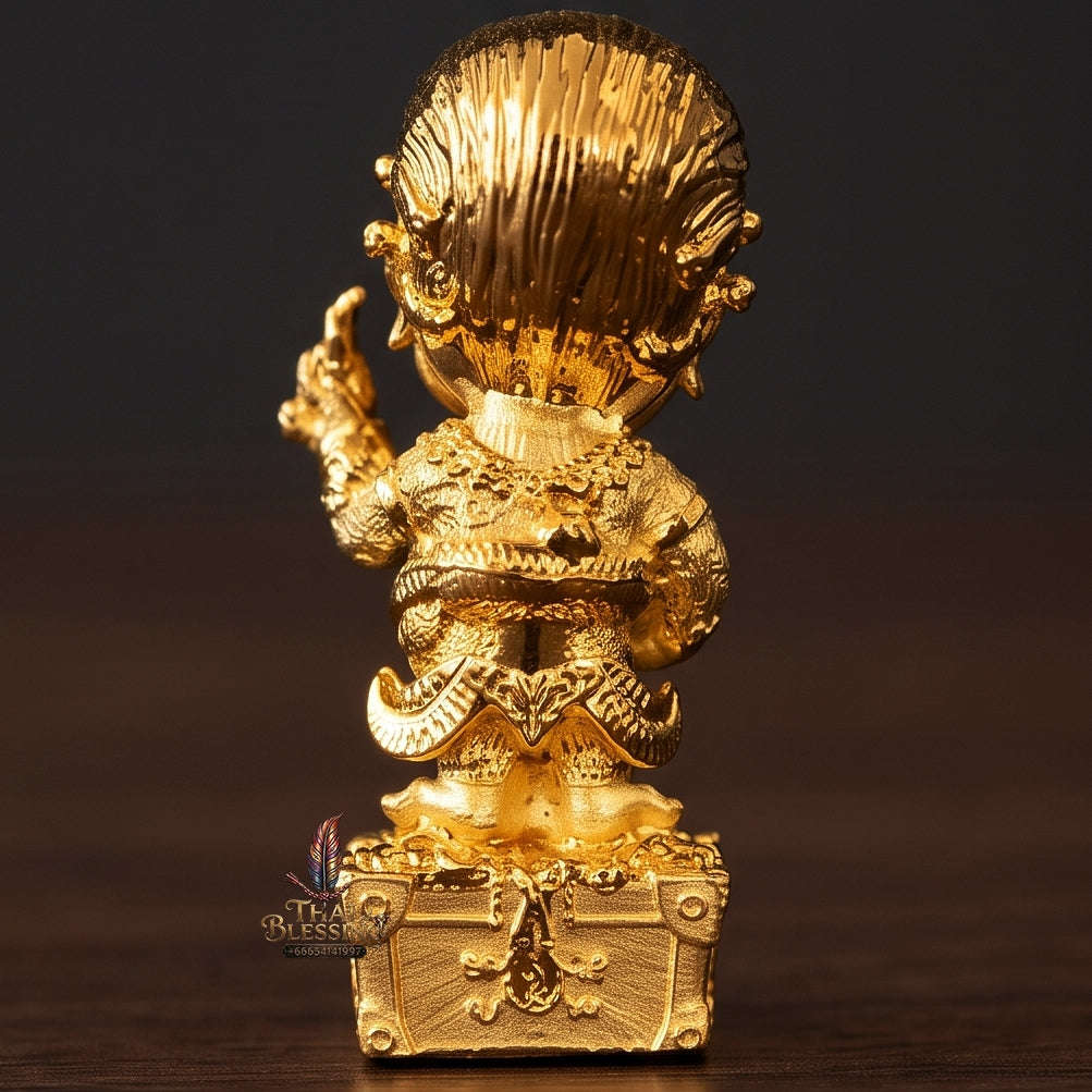 Thai Amulet Ultimate Wealth, Divine Windfalls & Auspicious Prosperity Masterpiece Si Hu Ha Ta Thevada Hai Lap Talisman Thai Blessing Co By RURUECHA