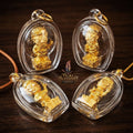 Thai Amulet Ultimate Wealth, Divine Windfalls & Auspicious Prosperity Masterpiece Si Hu Ha Ta Thevada Hai Lap Talisman Thai Blessing Co By RURUECHA