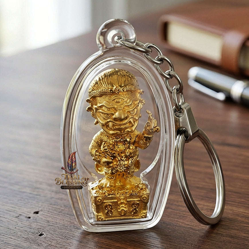 Thai Amulet Ultimate Wealth, Divine Windfalls & Auspicious Prosperity Masterpiece Si Hu Ha Ta Thevada Hai Lap Talisman Thai Blessing Co By RURUECHA