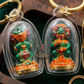 Thai Amulet Ultimate Wealth, Lanna Sorcery & Auspicious Prosperity Four-Ears Five-Eyes (Thep Si Hu Ha Ta) Talisman Thai Blessing Co By RURUECHA