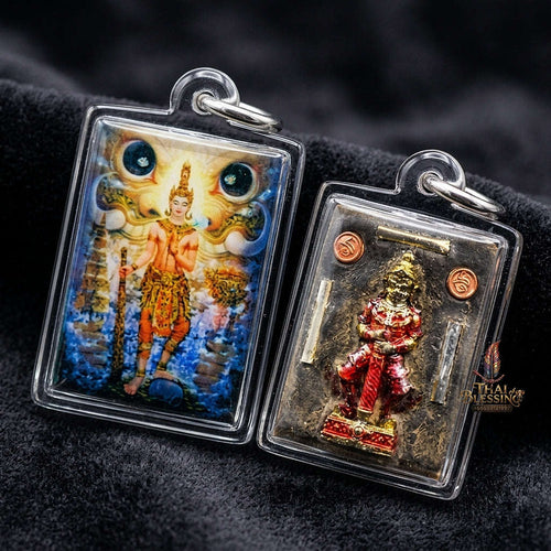 Thai Amulet Wealth, Protection & Evil Ward Ultimate Masterpiece — 2025 Sovereign Thao Vessuwan Locket Edition Luang Pu Thongwan Wat Pho Kham Thai Blessing Co By RURUECHA