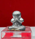 Phra Pidta Amulet - Maha Yan Silver Amulet for Sacred Protection and Good Luck มหาลาภ