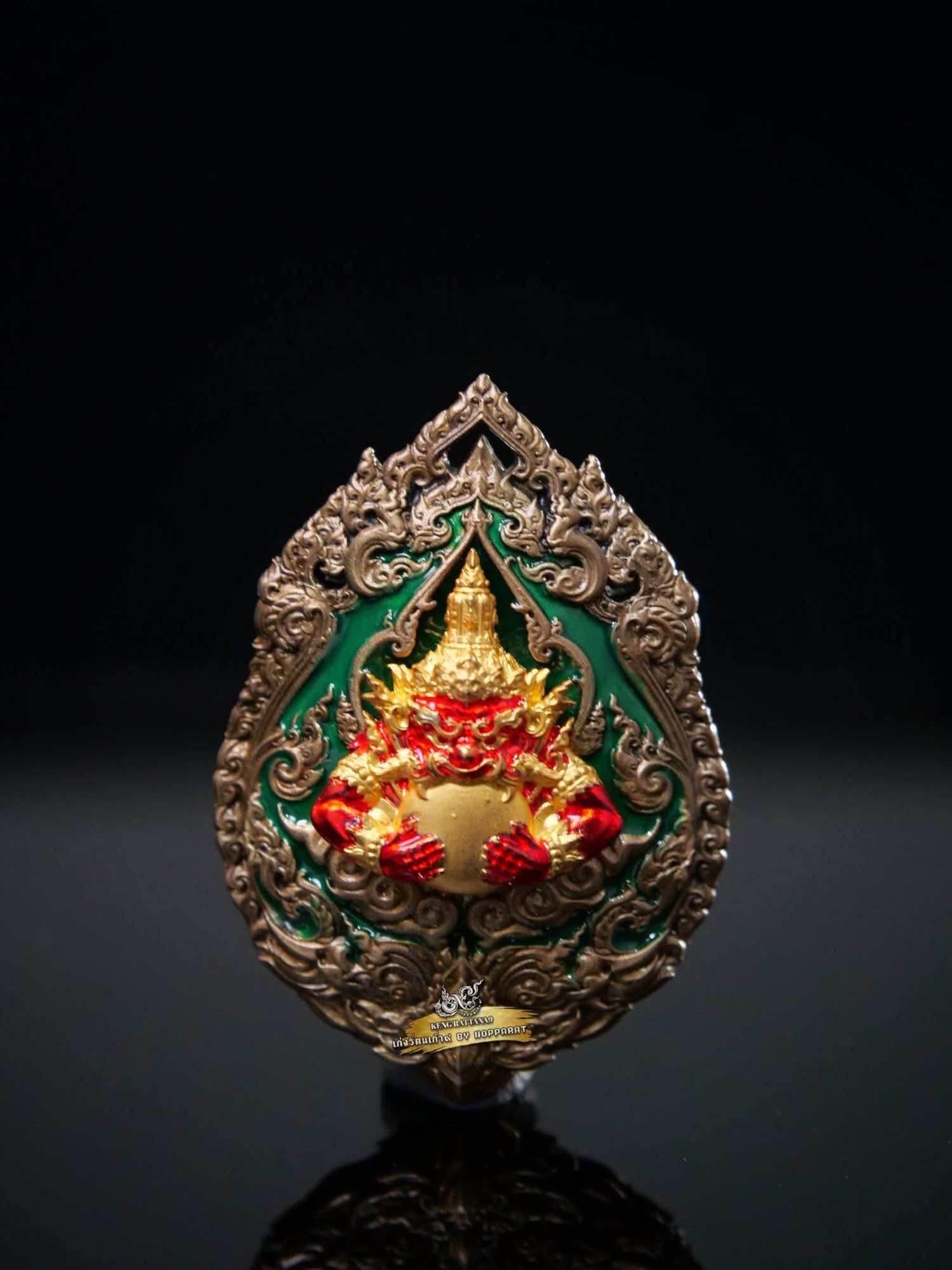 Narayana Garuda Gold Amulet - Premium Gold-Plated Jewelry for Prosperity