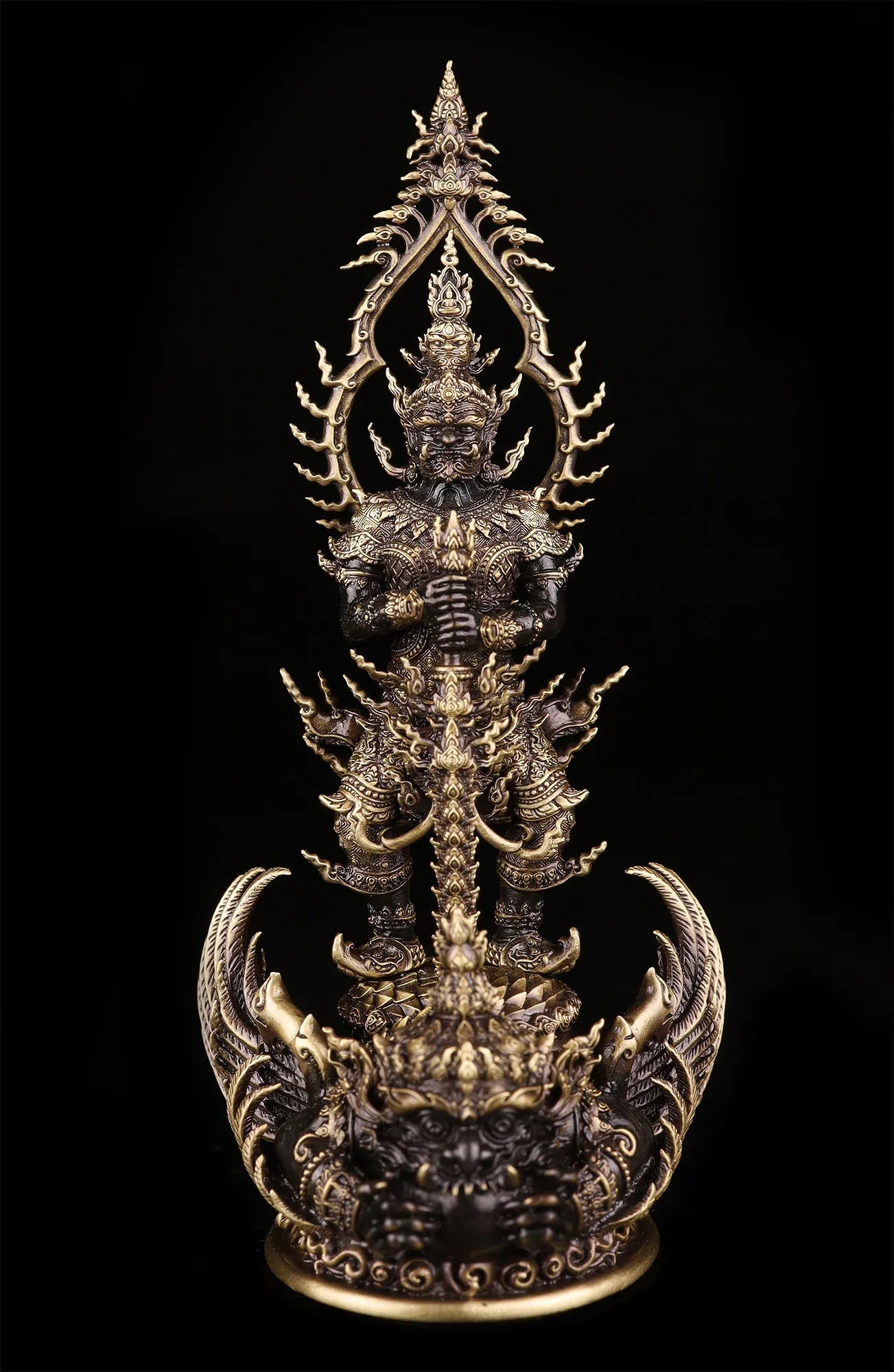 Thao Wessuwan Statue for Wealth and Protection - 3.5" Guardian Figure 2.8 (สูง 3.5นิ้ว)