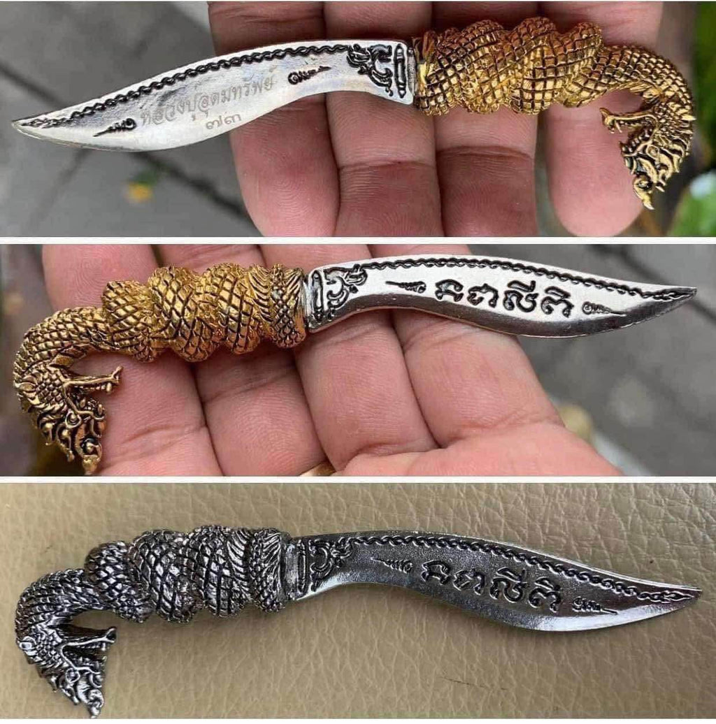 Thai Prosperity Amulet - Premium Blessed Charm for Wealth Attraction