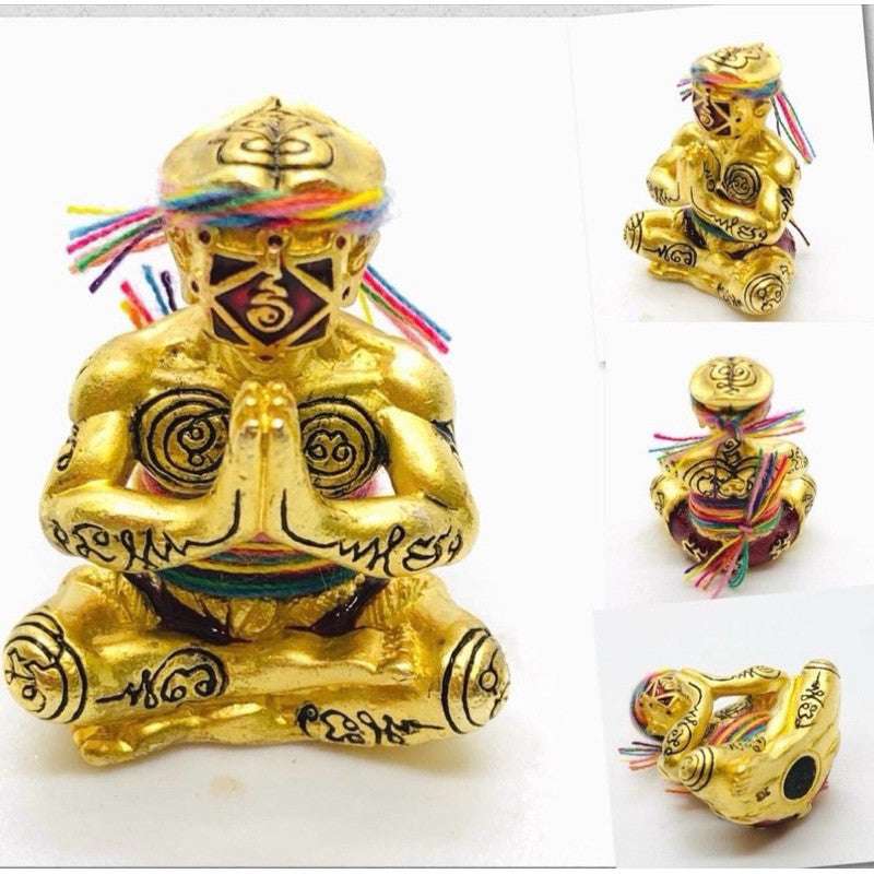 Saturn 5 Yantra Amulet - Dual-Blessed Charm for Protection, Love, and Fortune