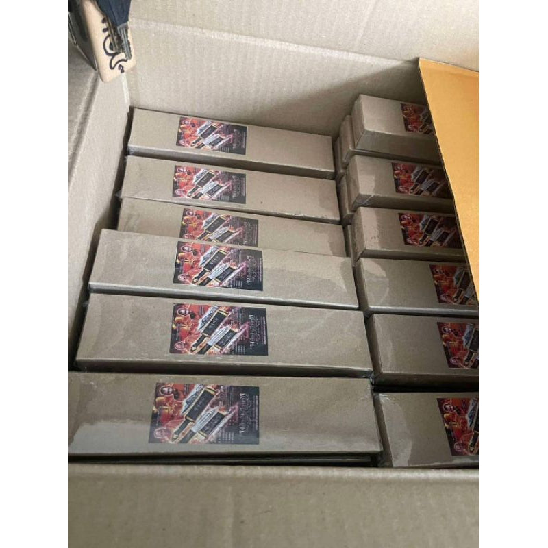 Sacred Tattooed Buffalo Hide Thai Blessing Charm Knife - Luang Pho Mian, Wat Ban Chaningwanaram, Buriram