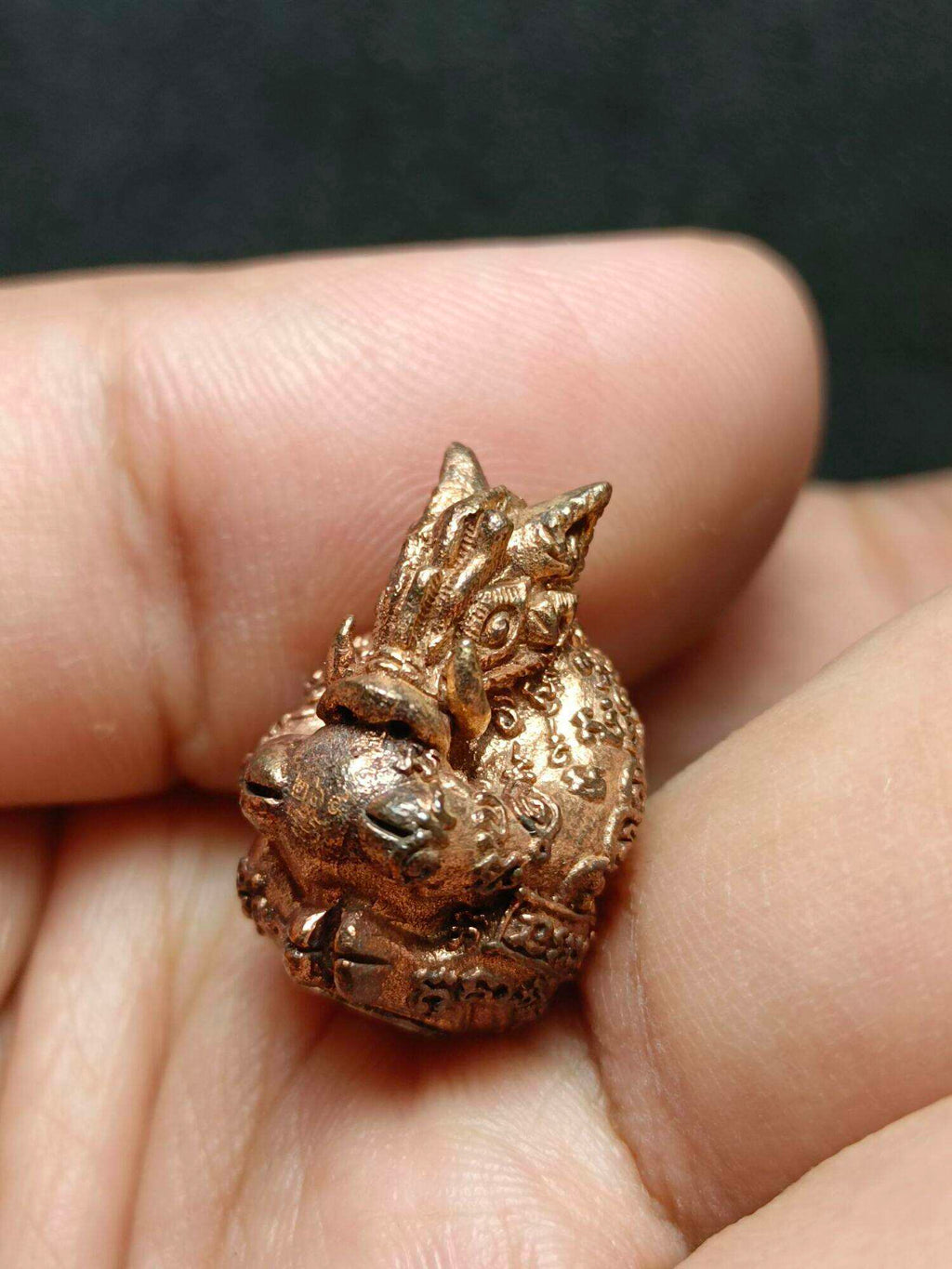 ✨ Sacred Takrut and Amulet Set: Magical Copper Boar Transformation 2014 Edition by Phra Ajarn Somkid, Wat Bueng Tata, Rayong