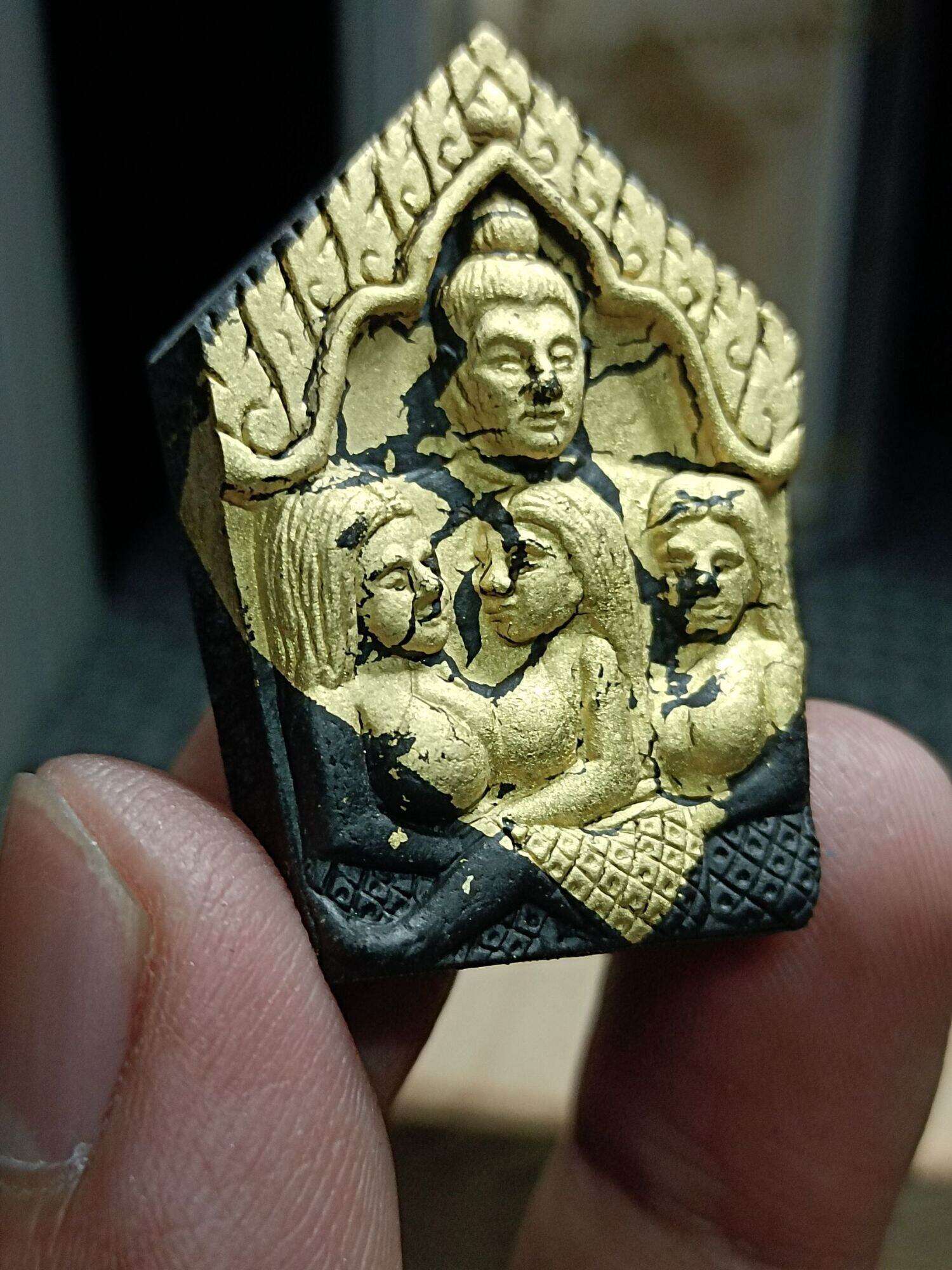 ขุนแผนพรายนางเคียง รุ่นแรก๖๓ หลวงพ่อทองวัน วัดบ้านปากโดม อุบลฯ Thai Blessing Co By RURUECHA