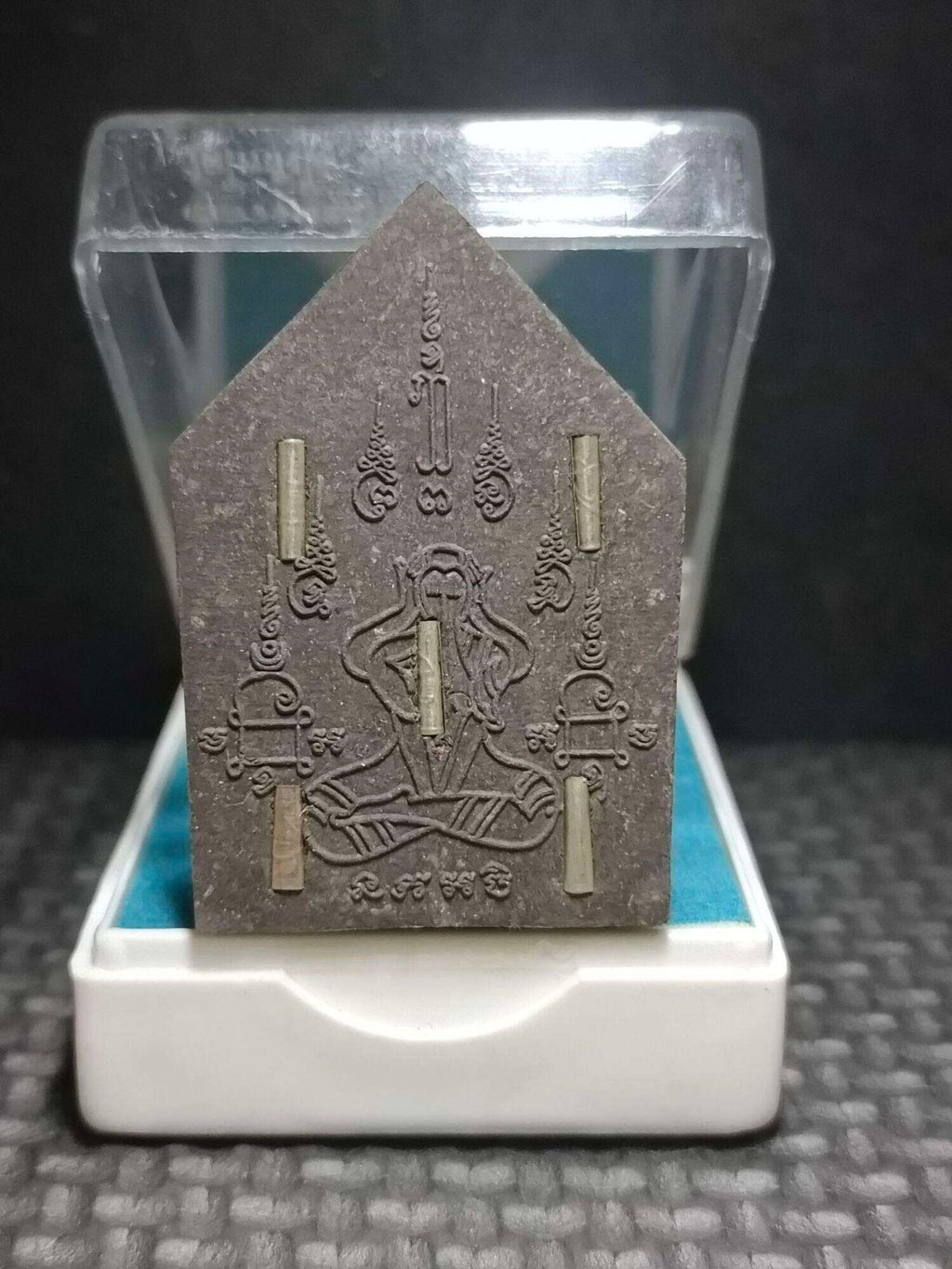 ✨ Phra Pidta Maha Phokha Sap Powder Amulet 108 – First Edition Blessed by Luang Pho Samnao, Wat Phosang Kho, Singburi Black 7Takrud