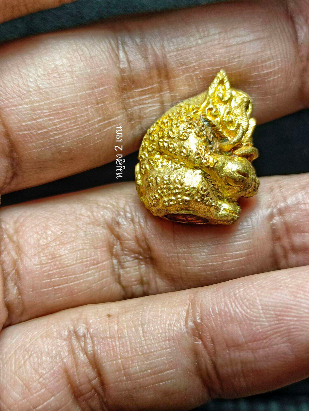 ✨ Sacred Takrut and Amulet Set: Magical Copper Boar Transformation 2014 Edition by Phra Ajarn Somkid, Wat Bueng Tata, Rayong