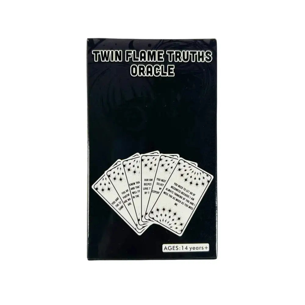 🔥Truth Flames Oracle Deck – 54-Card Twin Flame Inspired Family-Friendly Oracle Cards for Love and Spiritual Clarity