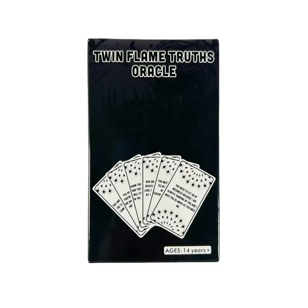 🔥Truth Flames Oracle Deck – 54-Card Twin Flame Inspired Family-Friendly Oracle Cards for Love and Spiritual Clarity