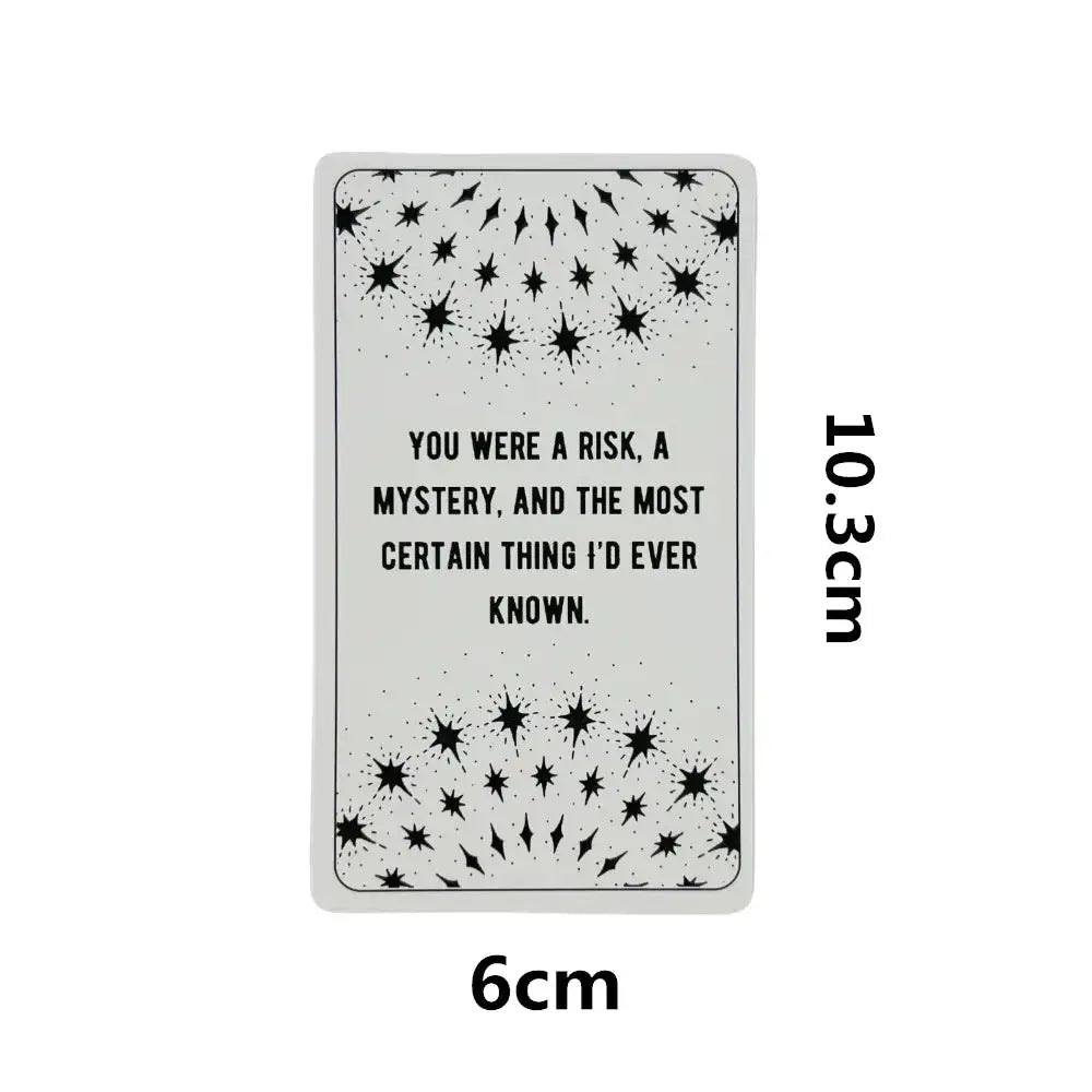 🔥Truth Flames Oracle Deck – 54-Card Twin Flame Inspired Family-Friendly Oracle Cards for Love and Spiritual Clarity