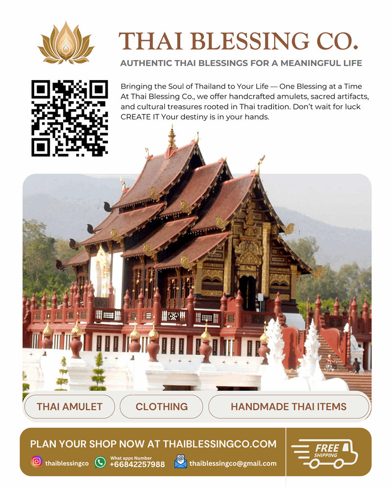 Fortune Boosting Thai Talisman Takrud Featuring Five Celestial Kings Yantra for Prosperity and Success