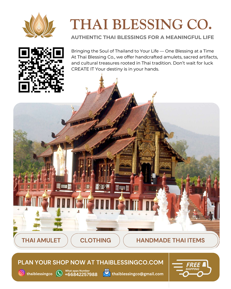 Fortune boosting Thai talisman for enhanced luck and blessings from Thai Blessing Co