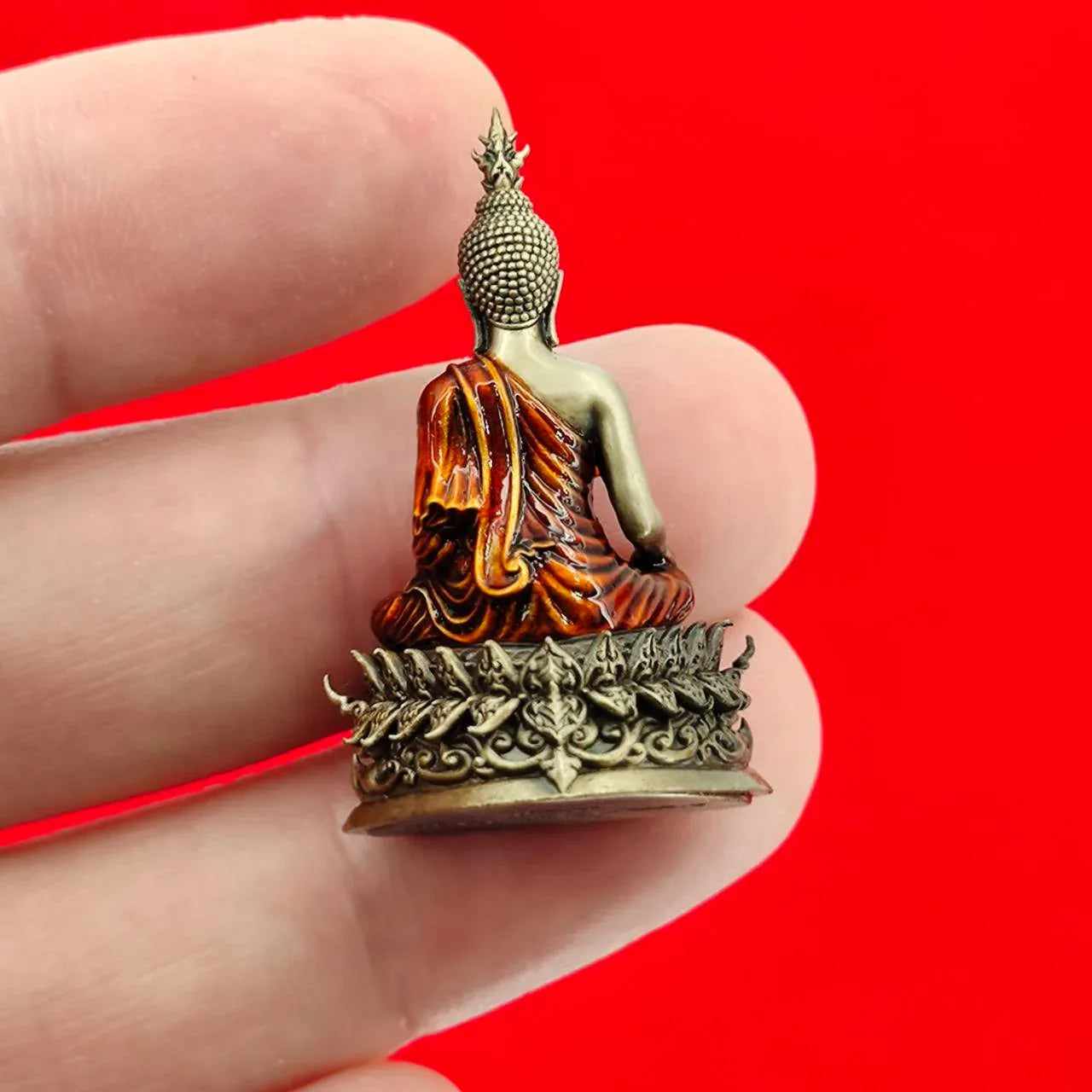 Thai Buddha Amulet Luang Por Weera Phra Kring Phuttha Srisuk Mongkol Sap Blessing