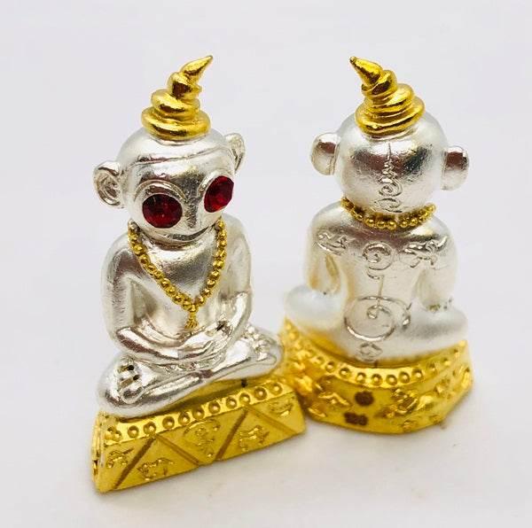 Thai Charm Amulet for Luck - Premium Quality Protection and Prosperity 2K plating