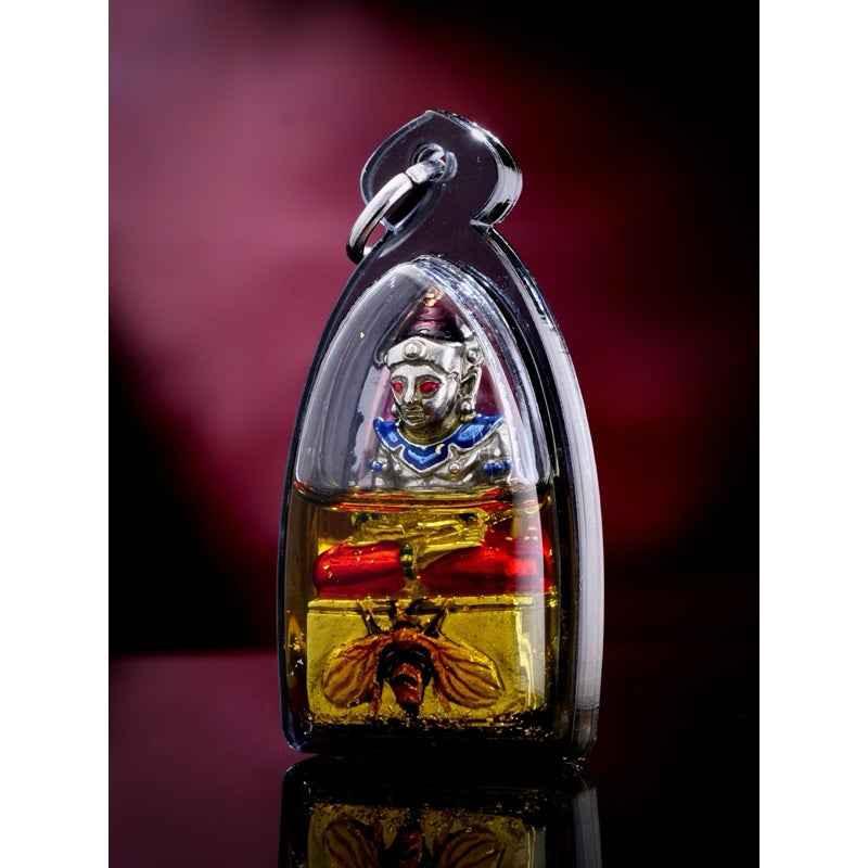 Thai Amulet Kruba Kam Fan Premium Blessed Charm - Authentic Thai Charm