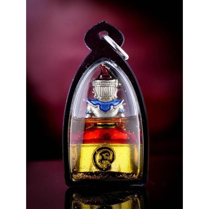 Thai Amulet Kruba Kam Fan Premium Blessed Charm - Authentic Thai Charm