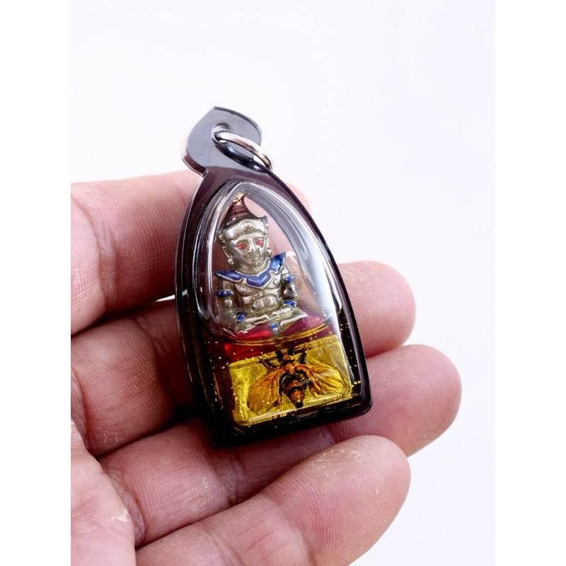 Thai Amulet Kruba Kam Fan Premium Blessed Charm - Authentic Thai Charm