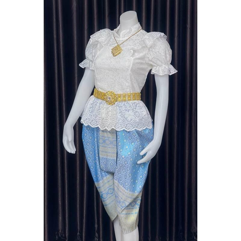 Thai Chong Kraben Skirt for Festivals - Traditional Style Thai Chong Kraben Skirt