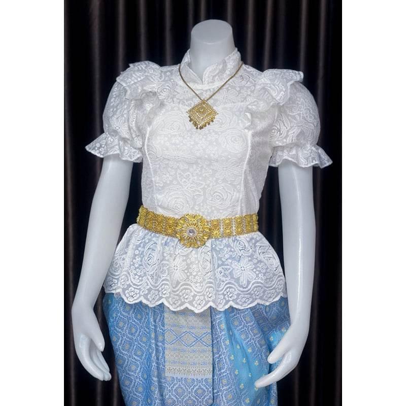 Thai Chong Kraben Skirt for Festivals - Traditional Style Thai Chong Kraben Skirt